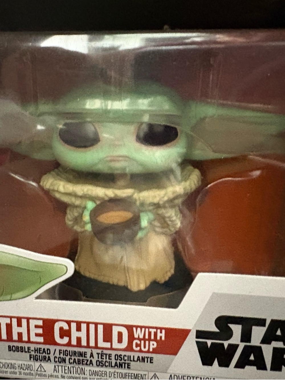 Star Wars The Child Figure in Green with Tan Robe and Brown Cup - 369